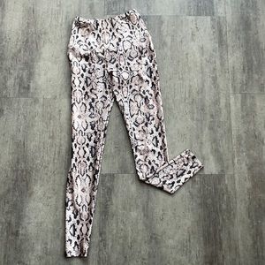 Goldsheep snake leggings
